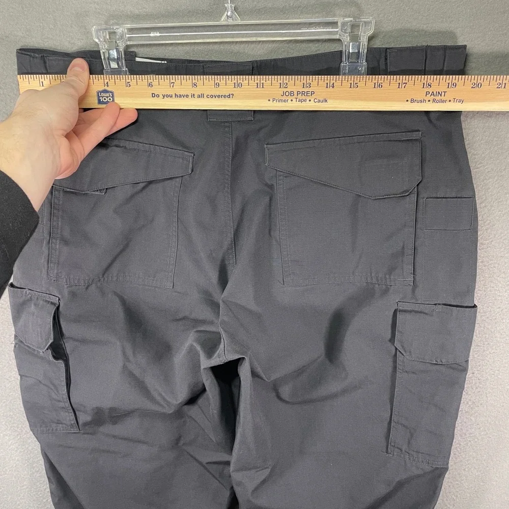 TRU-SPEC Mens Cargo Pants Gray 40x30 Polyester Cotton Blend Tactical Work‎